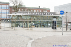 Entrén till Centralstationen i Borås